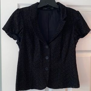 Short sleeve blazer